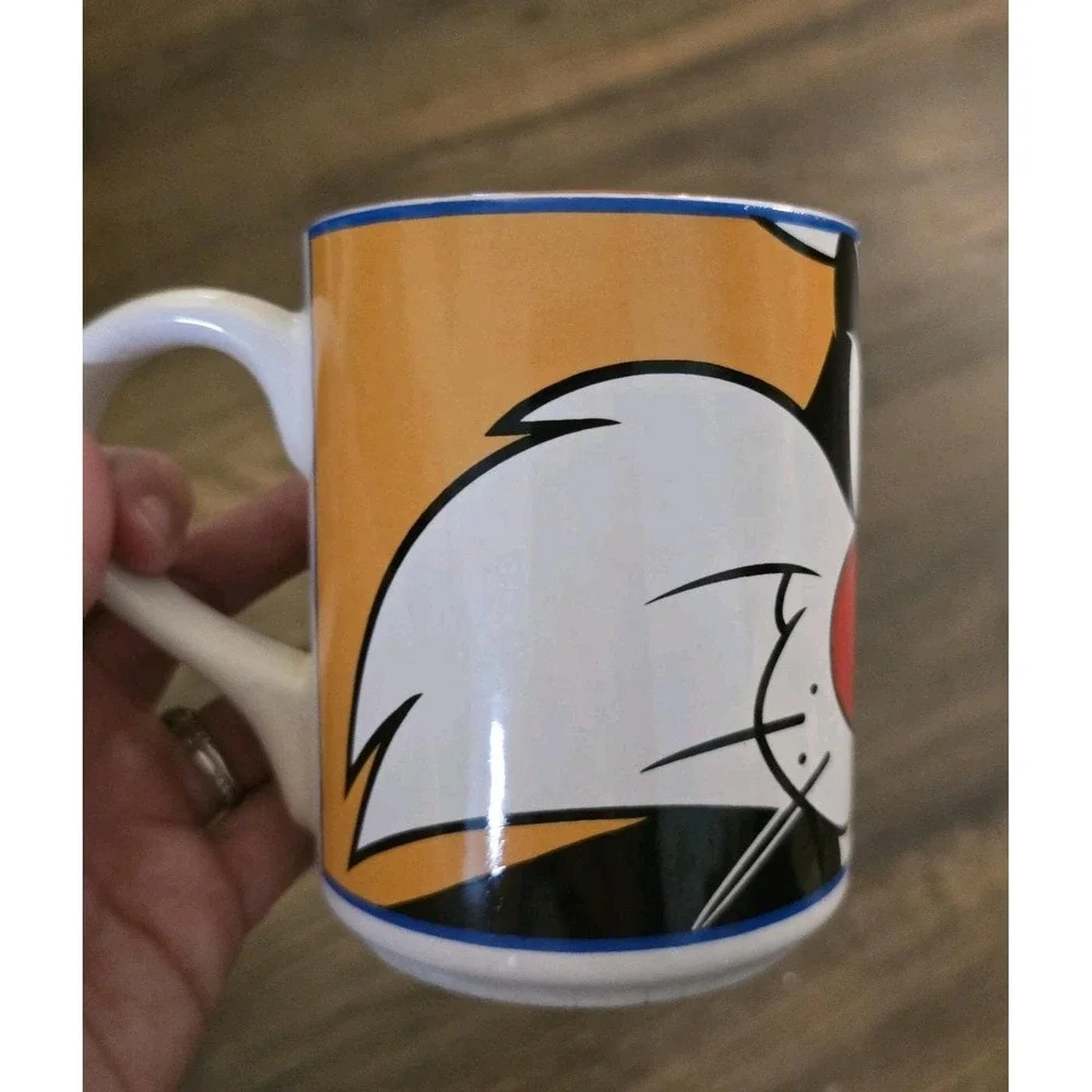 2002 Looney‎ Tunes Sylvester The Cat Coffee Mug Cup Gibson Warner Brothers